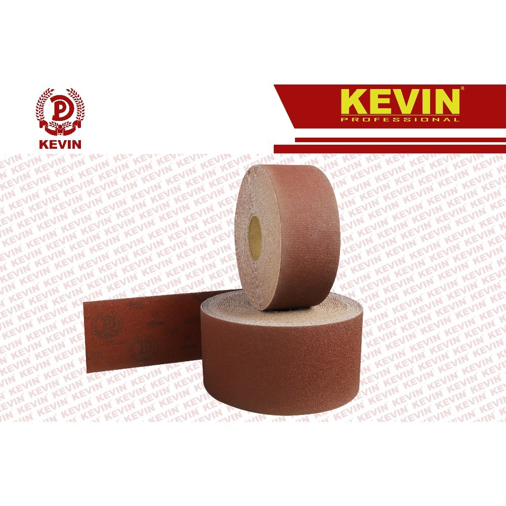 SANDING ROLL 4 X 50M  RED & BLACK